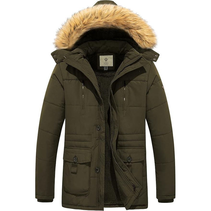 Men's and women's parka jackets from the new UK launch