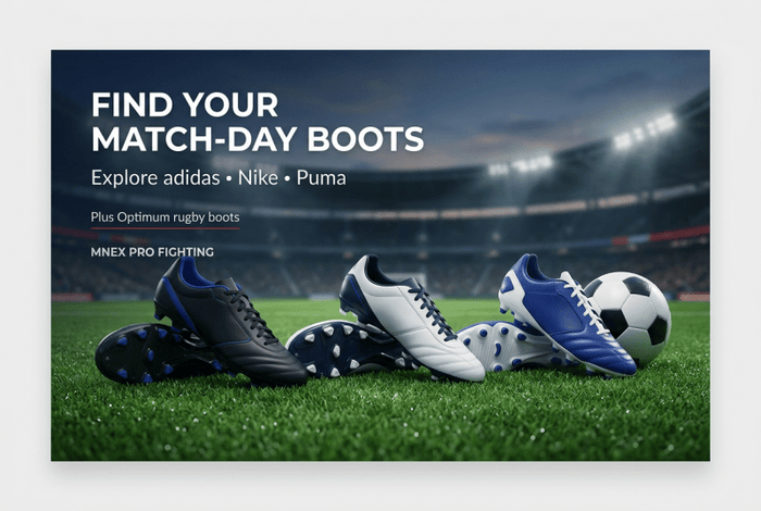 Football Boots & Soccer Cleats: adidas, Nike and Puma at MNEX - MNEX PRO FIGHTING LIMITED