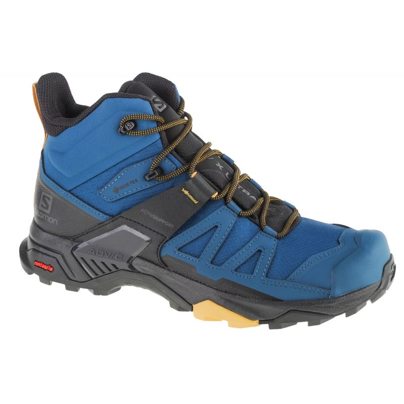 Salomon X Ultra 4 Mid GTX hiking shoes, side view
