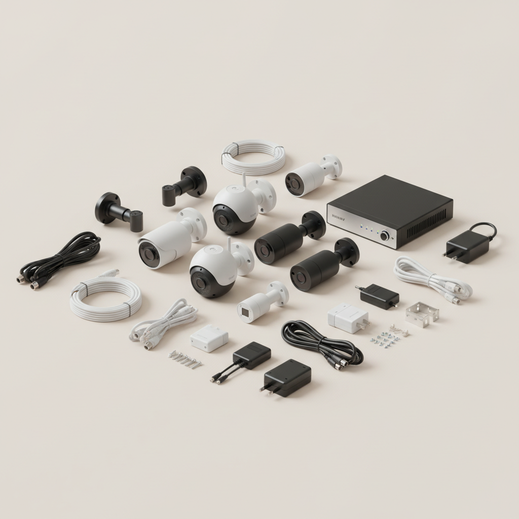 Professional CCTV cameras and accessories collection image