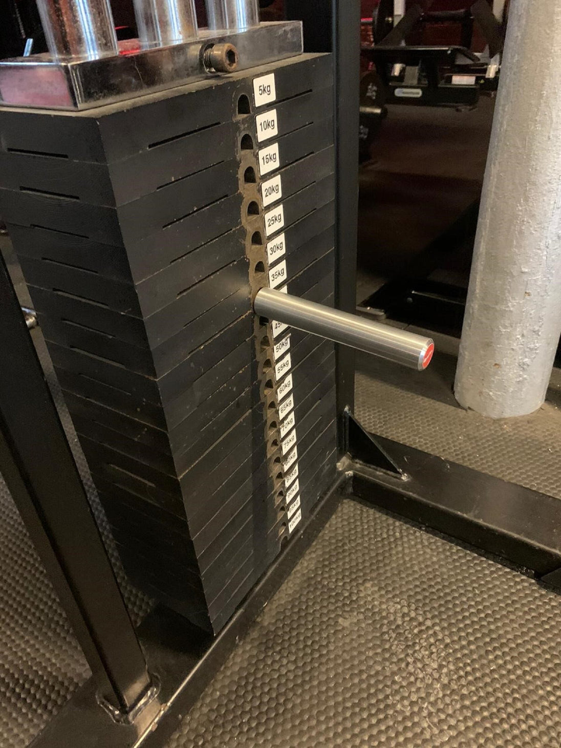 The 1" GymPin - Add More Weight Cable Stack Extender Either 8 or 10mm Single or Buy Two - MNEX PRO FIGHTING LIMITED