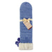 1 Pair Elle Ladies Chenille Slipper Socks with Moccasin Sole - Soft Cosy Comfort - MNEX PRO FIGHTING LIMITED