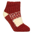 1 Pair Ladies Sherpa Lined Slipper Socks - Warm Fluffy Cosy Indoor Comfort - MNEX PRO FIGHTING LIMITED