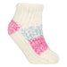 1 Pair Ladies Sherpa Lined Slipper Socks - Warm Fluffy Cosy Indoor Comfort - MNEX PRO FIGHTING LIMITED