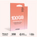 Three 100GB Preloaded Data Pack front