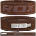 RDX T2 Weightlifting Half Finger Gym Gloves#color_brown