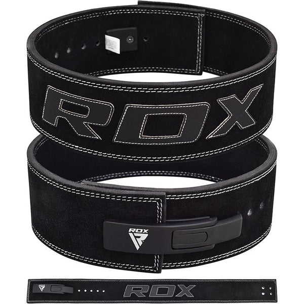 RDX T2 Weightlifting Half Finger Gym Gloves#color_black