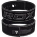 RDX T2 Weightlifting Half Finger Gym Gloves#color_black