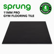 11mm Sprung PRO Heavy Duty Gym Rubber Mats - MNEX PRO FIGHTING LIMITED