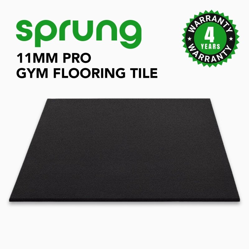 11mm Sprung PRO Heavy Duty Gym Rubber Mats - MNEX PRO FIGHTING LIMITED