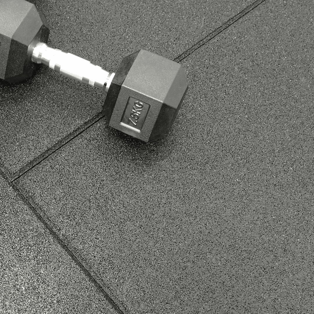 30mm Sprung PRO Gym Floor Tile - Rubber Heavy Duty Gym Flooring - MNEX PRO FIGHTING LIMITED