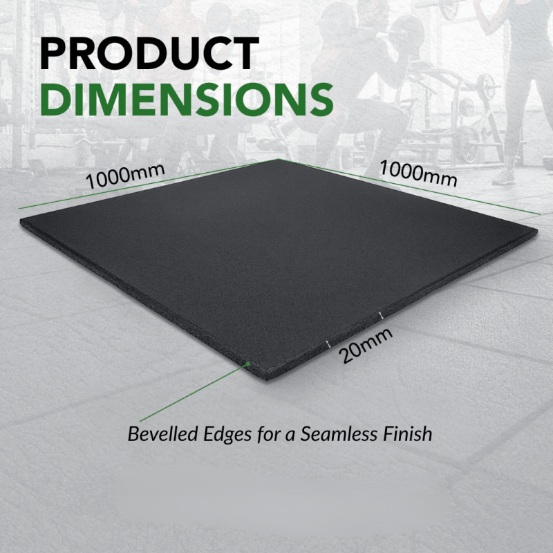 20mm Rubber PRO Gym Flooring | Heavy - Duty with Smooth Top Surface – UK's Highest Rated - MNEX PRO FIGHTING LIMITED
