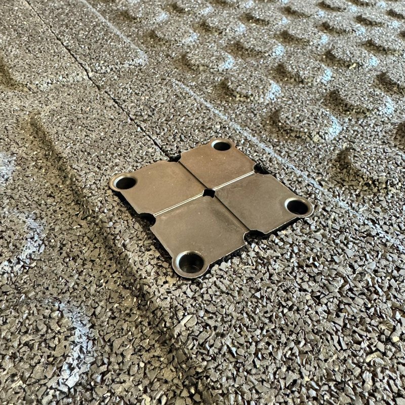 20mm Sprung PRO Interlocking Gym Tiles with Connection Inserts Included - MNEX PRO FIGHTING LIMITED