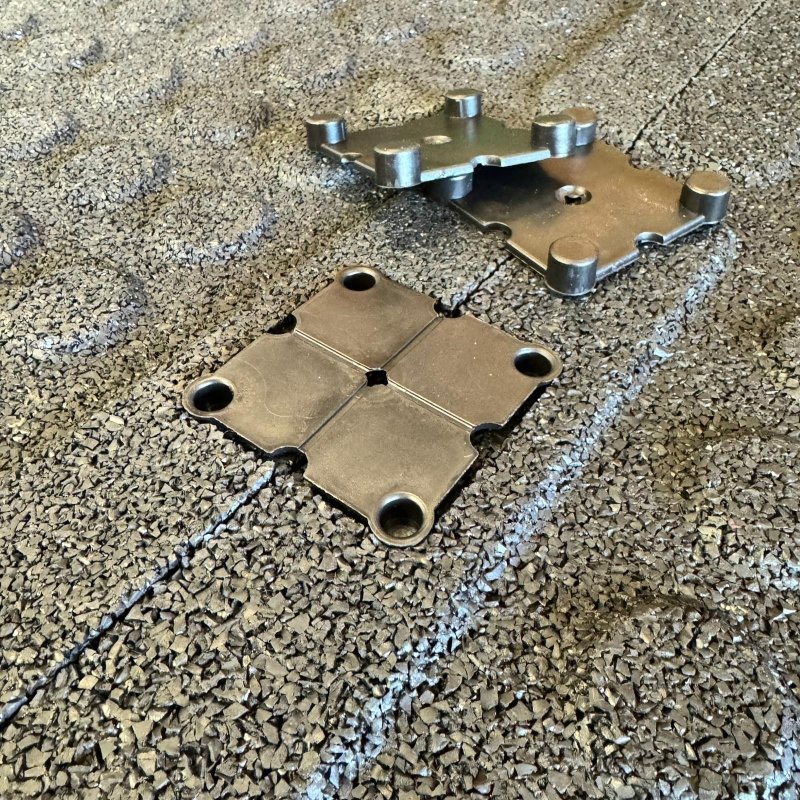 20mm Sprung PRO Interlocking Gym Tiles with Connection Inserts Included - MNEX PRO FIGHTING LIMITED