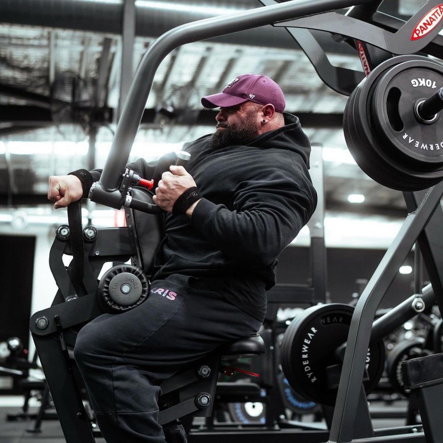 GymPin Padded Leather Weight Lifting Straps - MNEX PRO FIGHTING LIMITED