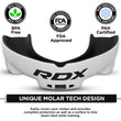 RDX 3w Mouth Guard#color_whiteblack