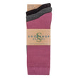 3 Pack Ladies Plain Bamboo Socks - Soft Breathable Everyday Comfort Socks - MNEX PRO FIGHTING LIMITED