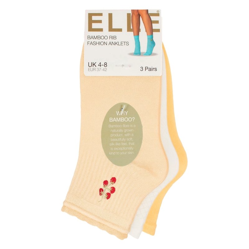 3 Pack Ladies Ribbed Anklet Socks with Frill Welt - Soft Stylish Everyday Fit - MNEX PRO FIGHTING LIMITED