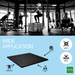 30mm Sprung PRO Gym Floor Tile - Heavy Duty Rubber Gym Flooring - MNEX PRO FIGHTING LIMITED