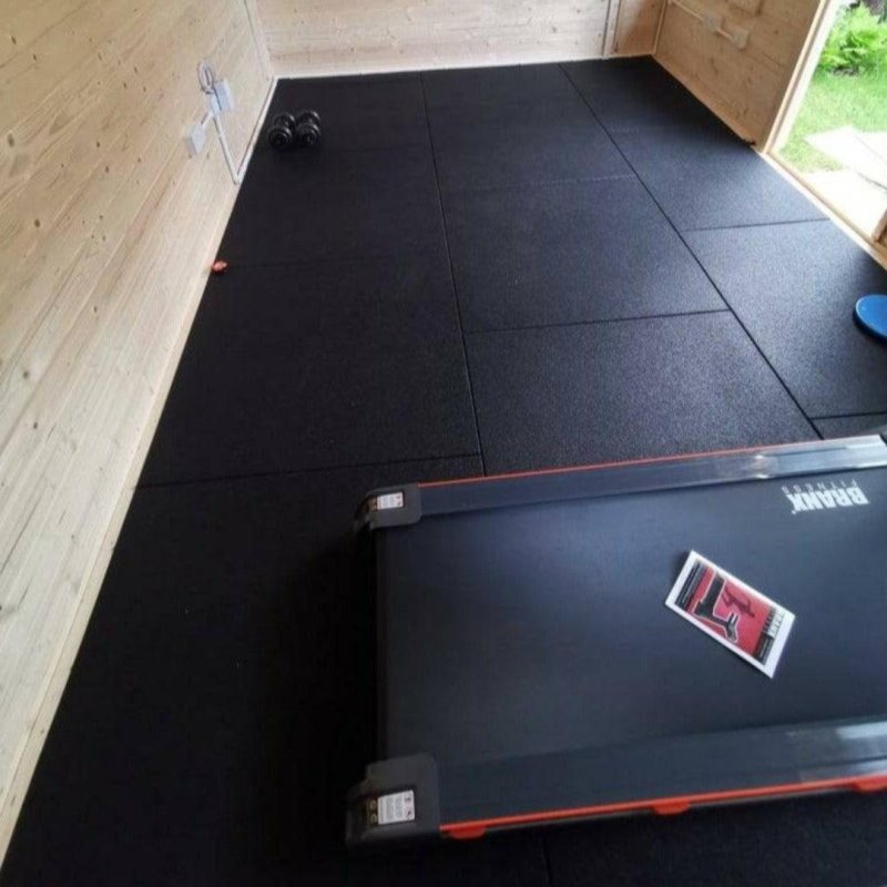 30mm Sprung PRO Gym Floor Tile - Heavy Duty Rubber Gym Flooring - MNEX PRO FIGHTING LIMITED