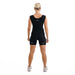 RDX W1 Women Sweat Shorts#color_black