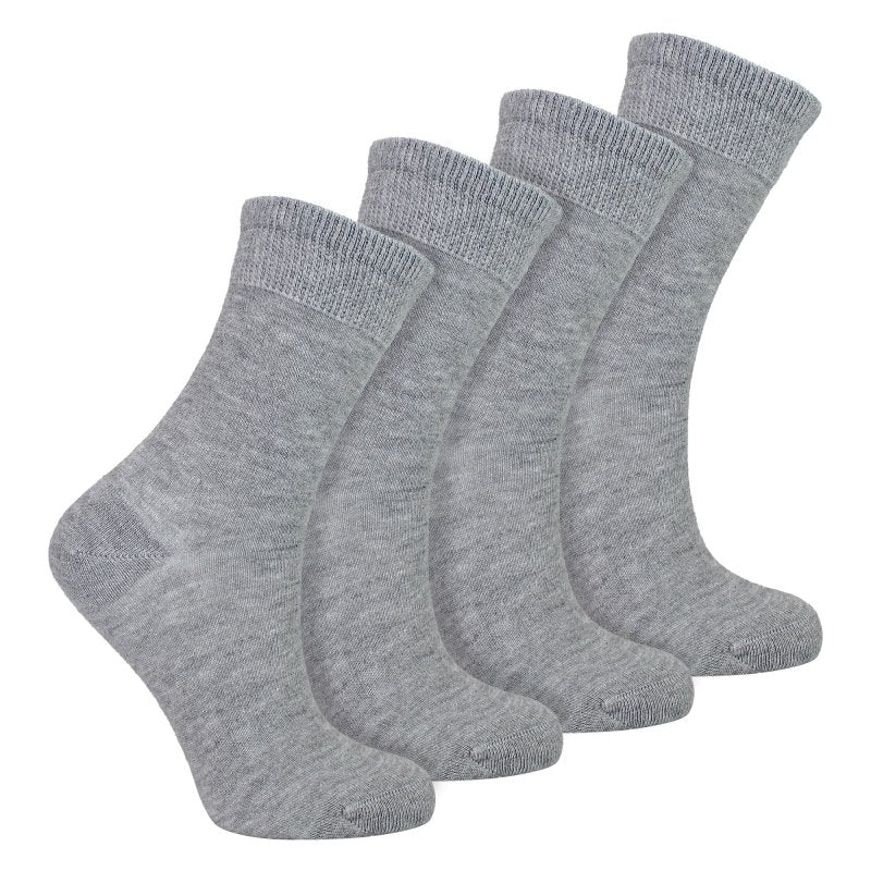 4 Pack Kids Boys Girls Bamboo Sensory Socks - Soft Breathable Comfort Fit - MNEX PRO FIGHTING LIMITED