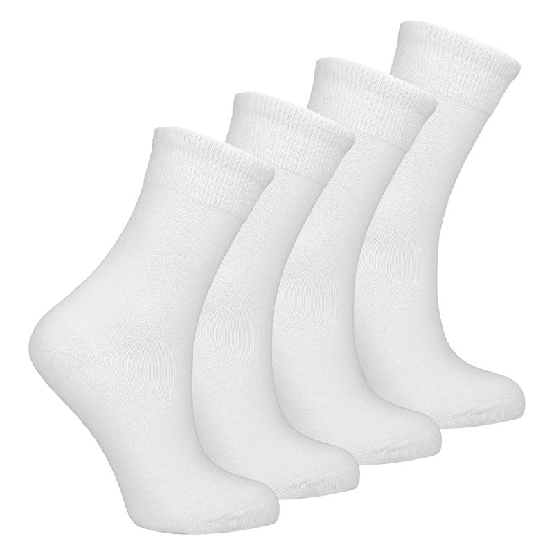 4 Pack Kids Boys Girls Bamboo Sensory Socks - Soft Breathable Comfort Fit - MNEX PRO FIGHTING LIMITED