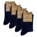 4 Pack Kids Boys Girls Bamboo Sensory Socks - Soft Breathable Comfort Fit - MNEX PRO FIGHTING LIMITED