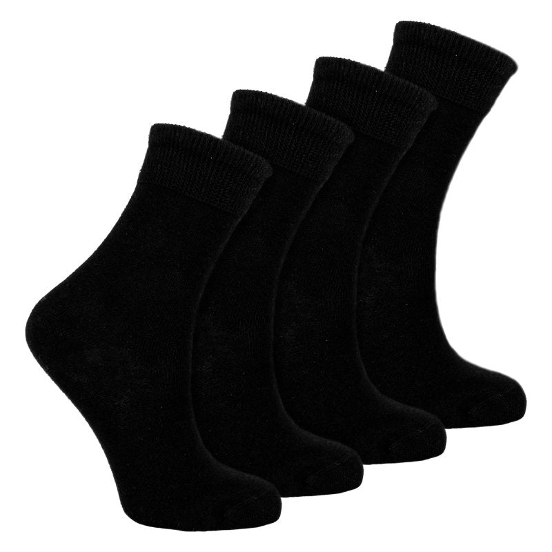 4 Pack Kids Boys Girls Bamboo Sensory Socks - Soft Breathable Comfort Fit - MNEX PRO FIGHTING LIMITED