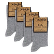 4 Pack Kids Boys Girls Bamboo Sensory Socks - Soft Breathable Comfort Fit - MNEX PRO FIGHTING LIMITED