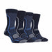 4 Pack Men's Cushioned Anti - Blister Hiking Socks - MNEX PRO FIGHTING LIMITED