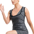 RDX W1 Women Sweat Vest Without Zipper#color_grey