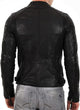 MNEX Men's Lambskin Leather Classic Open Bottom Jacket, Black (S to 5X) (as1, alpha, s, regular, regular), Black, S - MNEX PRO FIGHTING LIMITED