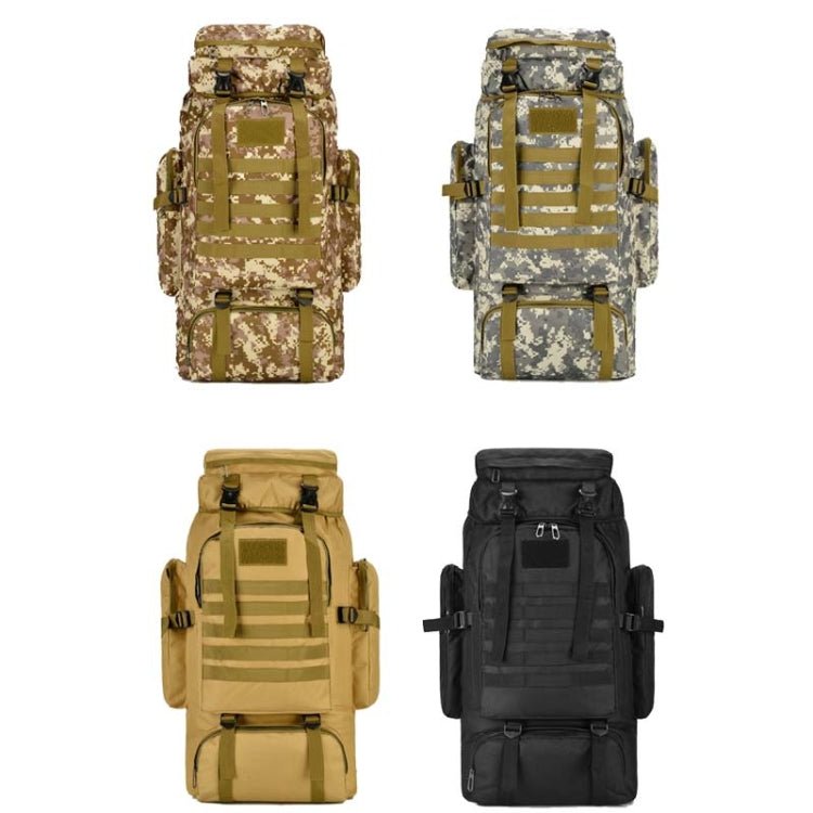56-75L Large Capacity Travel Hiking Bag Waterproof and Scratch-resistant Backpack (CP Camouflage) - MNEX PRO FIGHTING LIMITED
