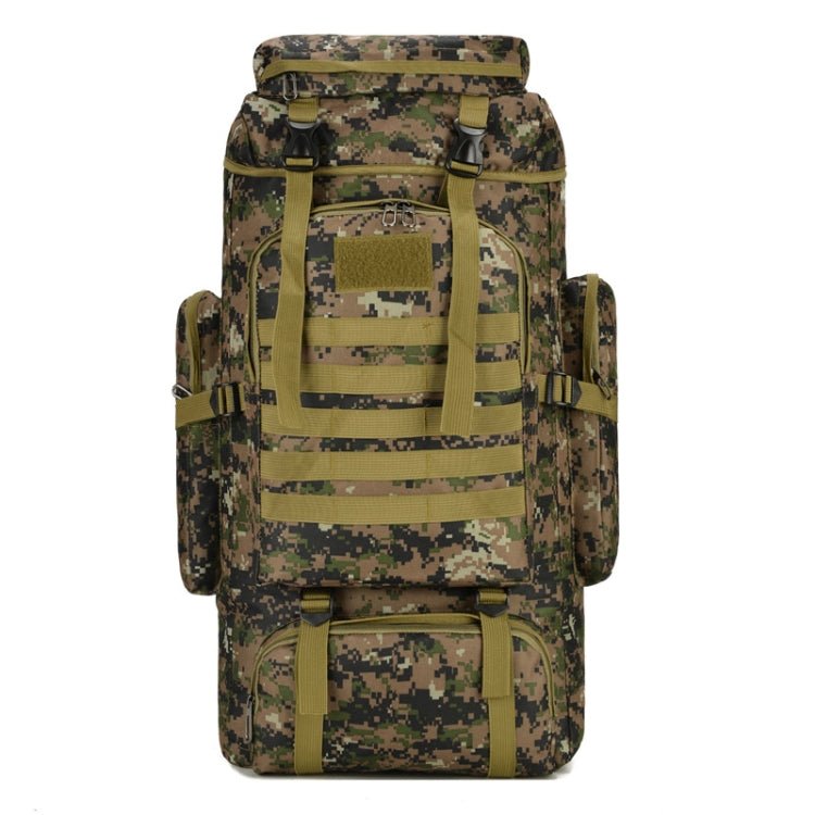 56-75L Large Capacity Travel Hiking Bag Waterproof and Scratch-resistant Backpack (CP Camouflage) - MNEX PRO FIGHTING LIMITED