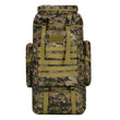 56-75L Large Capacity Travel Hiking Bag Waterproof and Scratch-resistant Backpack (CP Camouflage) - MNEX PRO FIGHTING LIMITED