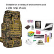 56-75L Large Capacity Travel Hiking Bag Waterproof and Scratch-resistant Backpack (CP Camouflage) - MNEX PRO FIGHTING LIMITED