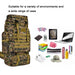 56-75L Large Capacity Travel Hiking Bag Waterproof and Scratch-resistant Backpack (CP Camouflage) - MNEX PRO FIGHTING LIMITED