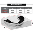 RDX 3w Mouth Guard#color_whiteblack