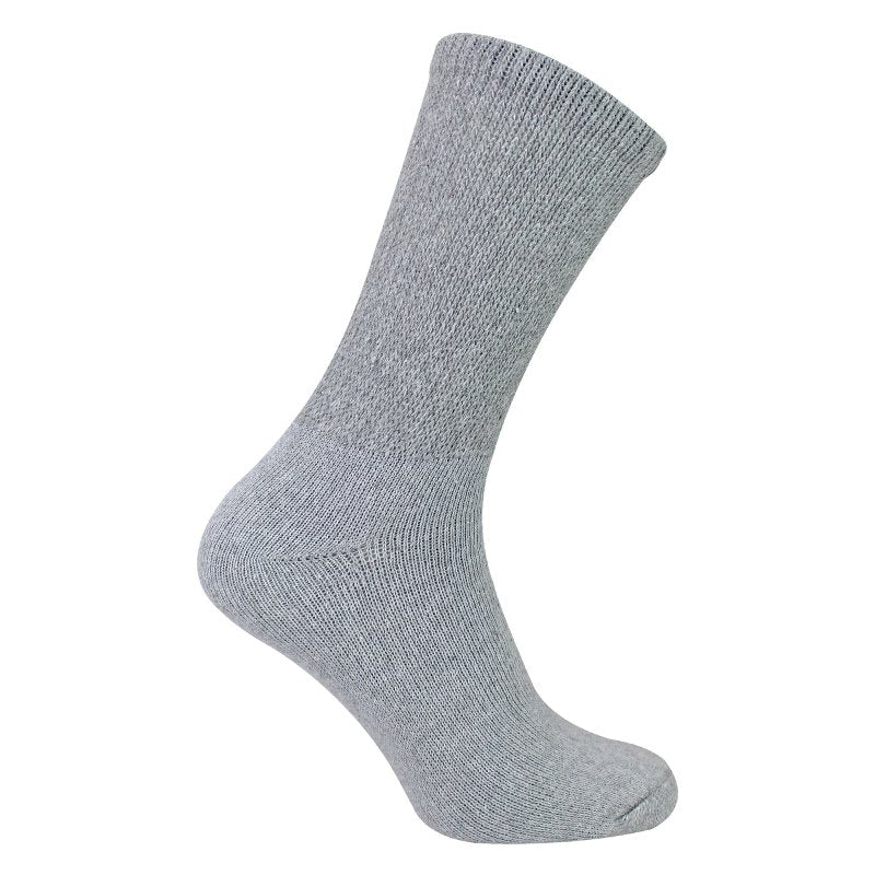 6 Pairs Mens Cotton Diabetic Socks - Soft Non Binding Everyday Comfort Socks - MNEX PRO FIGHTING LIMITED