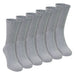 6 Pairs Mens Cotton Diabetic Socks - Soft Non Binding Everyday Comfort Socks - MNEX PRO FIGHTING LIMITED