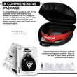 RDX 3w Mouth Guard#color_redblack