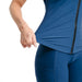 RDX W2 Women Sweat Vest With Zipper REACH OEKO TEX 100 Certified#color_blue