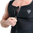 RDX Zippered Men Sweat Vest#color_black