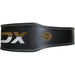 RDX 6R 6 Inch Leather Black Gym Belt#color_blackgolden