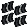 7 Pack Mens Classic Suit Socks - Soft Breathable Plain Dress Socks - MNEX PRO FIGHTING LIMITED