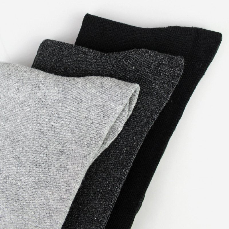 7 Pack Mens Classic Suit Socks - Soft Breathable Plain Dress Socks - MNEX PRO FIGHTING LIMITED