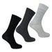7 Pack Mens Classic Suit Socks - Soft Breathable Plain Dress Socks - MNEX PRO FIGHTING LIMITED