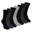 7 Pack Mens Classic Suit Socks - Soft Breathable Plain Dress Socks - MNEX PRO FIGHTING LIMITED
