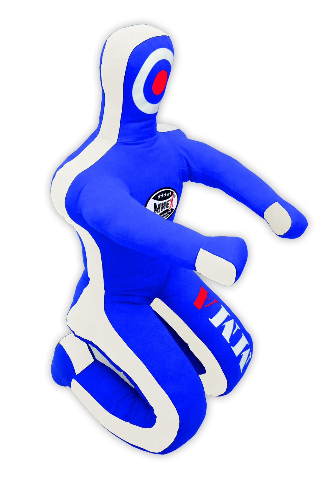 MNEX PRO FIGHTING LIMITED Chupete de lucha libre sin relleno, chupete de Jiu Jitsu para entrenamiento de karate de judo BJJ, para adultos, niños y jóvenes, chupetes de práctica, negro y azul - MNEX PRO FIGHTING LIMITED